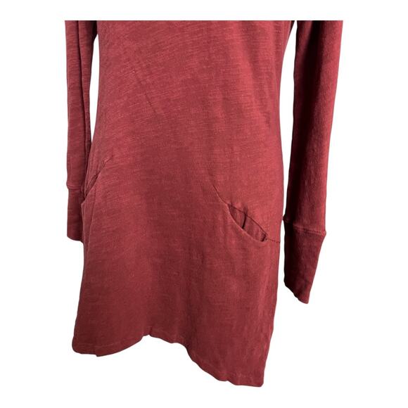 Peruvian Connection XS T-Shirt Dress Casual Boho Cottagecore Smock Pockets - Picture 3 of 7